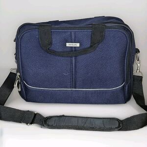 Embark Messenger Bag Briefcase Office Luggage Tote‎ Office Carry On Blue